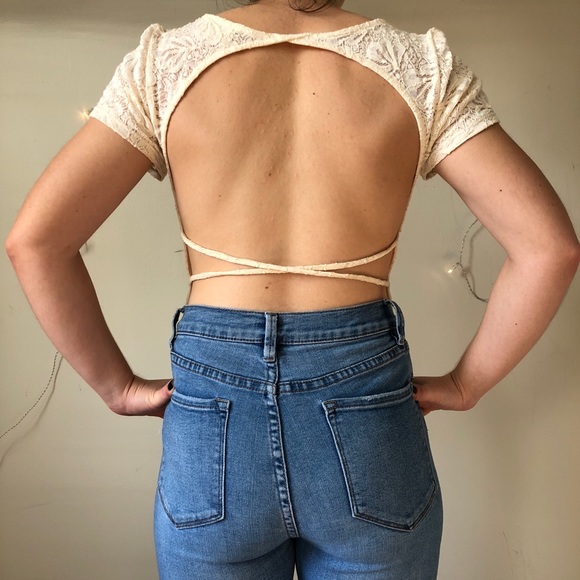 Urban Outfitters Other - Urban Outfitters open back shirt